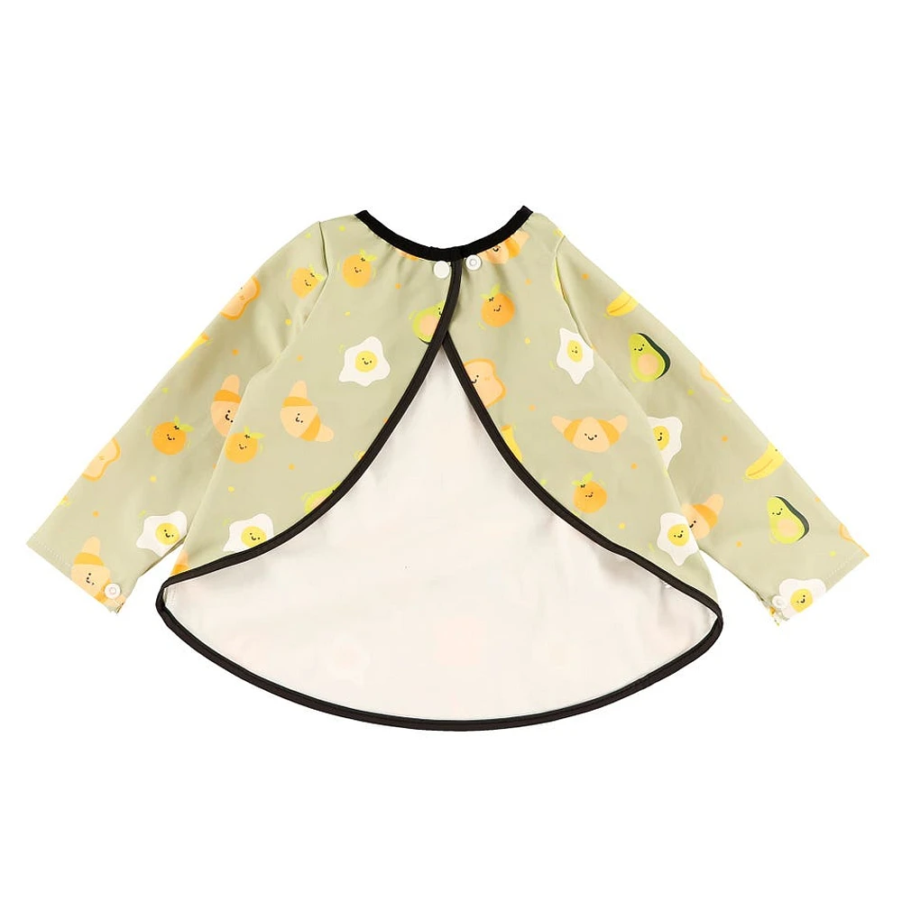 Breakfast Long Sleeves Bib 0-36m