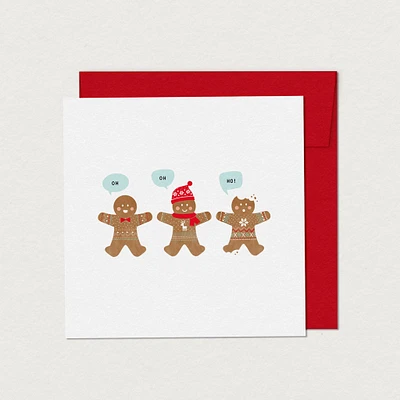 Wish Card - Gingerbread Man