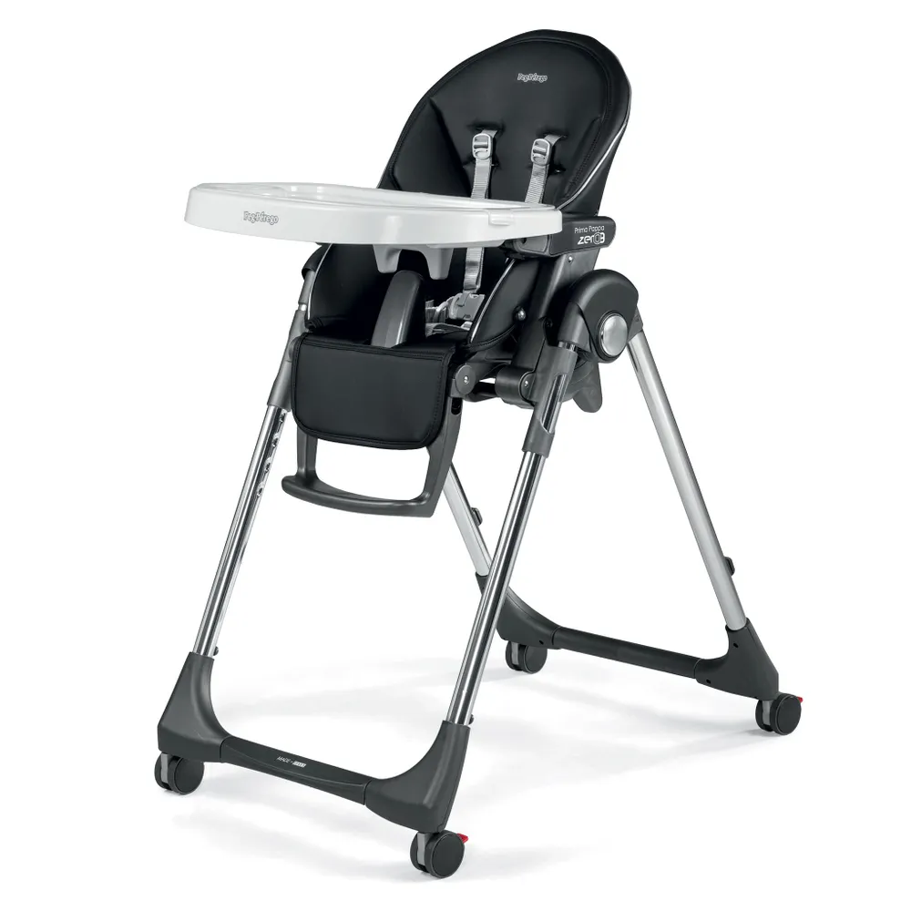 Prima Pappa Zero3 Hi Tech High Chair - Licorice Chrome