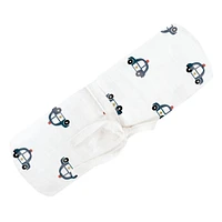Muslin Swaddle Blanket - Police