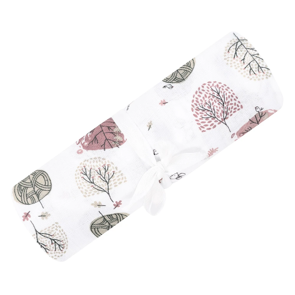 Muslin Swaddle Blanket - Forest