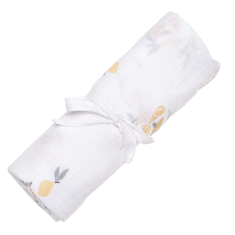 Couverture Mousseline Citrons