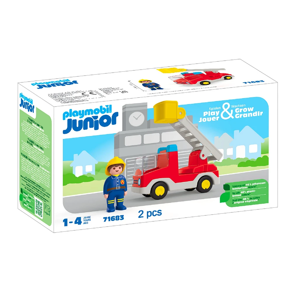 Playmobil Junior Ladder Unit Fire Truck