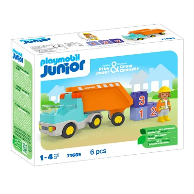 Playmobil Junior Camion Benne