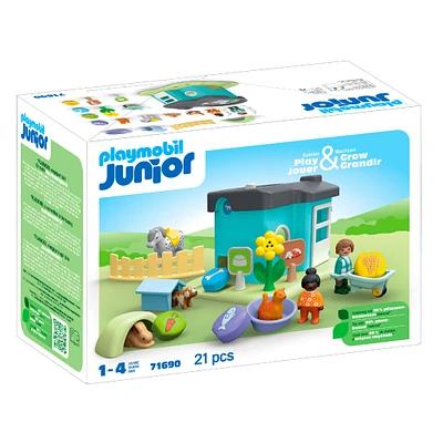 Playmobil Junior Maison des Animaux