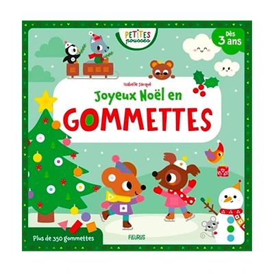 Mes premiers coloriages et stickers - Petites Pousses - Noël