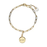 Mama Gold Coin Bracelet