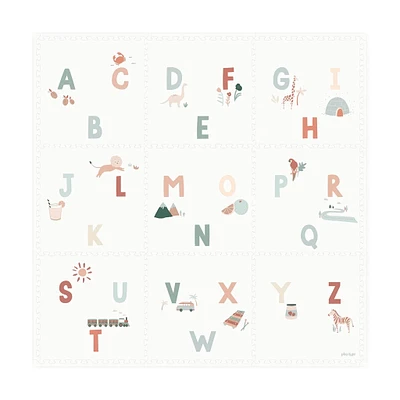 Puzzle Mat Alphabet / Terrazzo