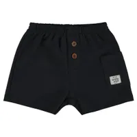 Black Sweatshort 3-24m