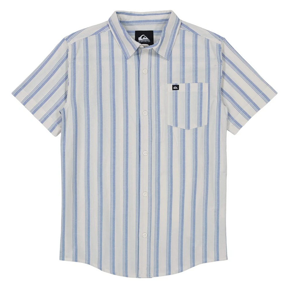 Oxford Stripe Classic Short Sleeves 8-16y