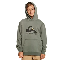 Big Logo Olive Hoodie 10-14y