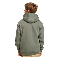 Big Logo Olive Hoodie 10-14y