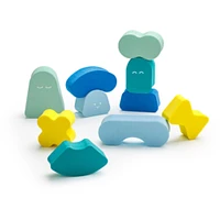 Blokki Stackable Blocs - Minty Blue