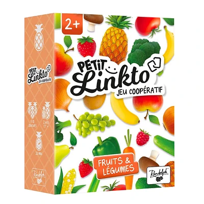 Jeu de Société Petit Linkto Fruits et Légumes Jeu Coopératif