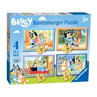 Bluey 4 in Box Puzzle - 12/16/20/24pcs