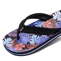 Purple Fronds Ahi Sandals Sizes 13-6