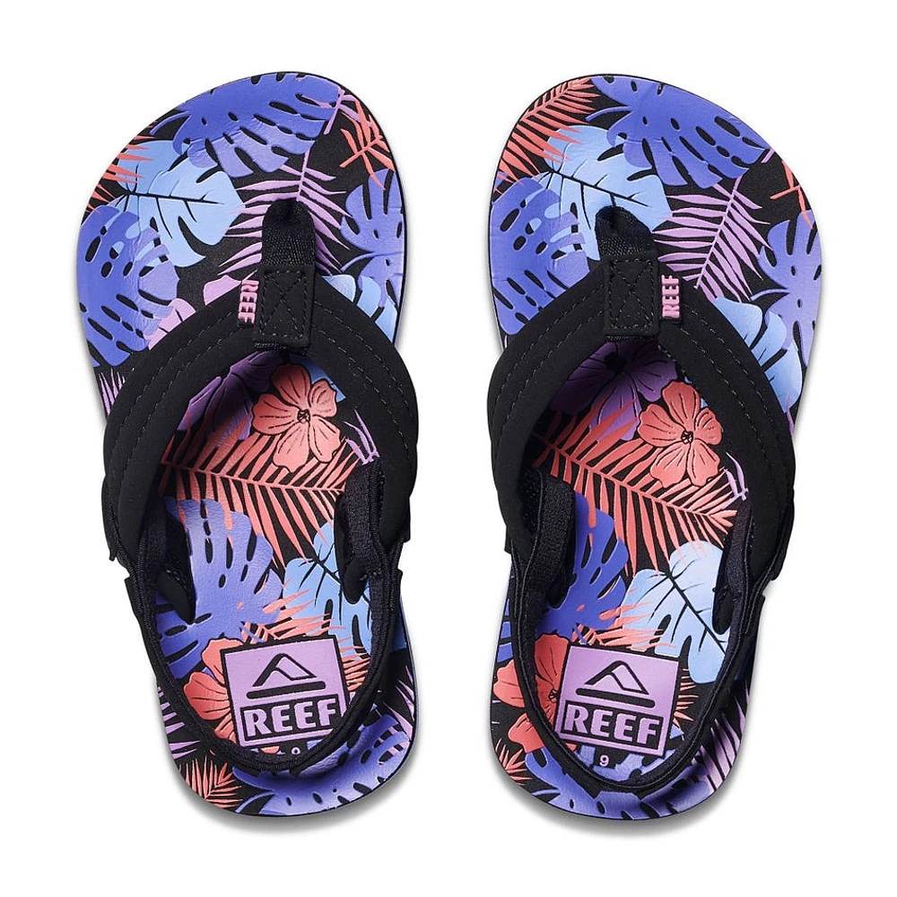 Purple Fronds Ahi Sandals Sizes