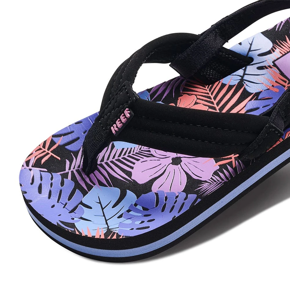 Purple Fronds Ahi Sandals Sizes