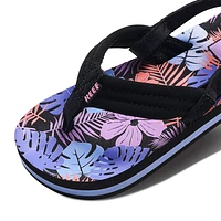 Purple Fronds Ahi Sandals Sizes 5-12