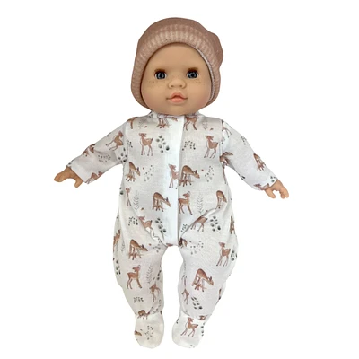 Los Manus Doll - Leo with Fawn Pajamas and Beanie