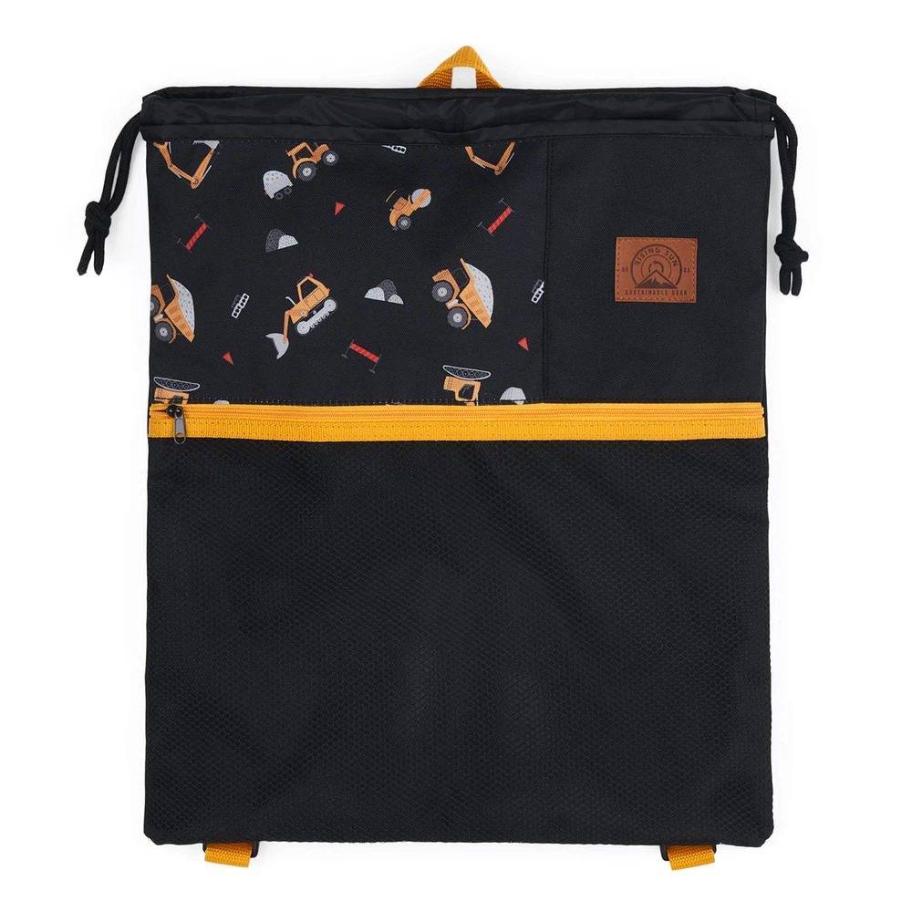 Construction Drawstring Bag