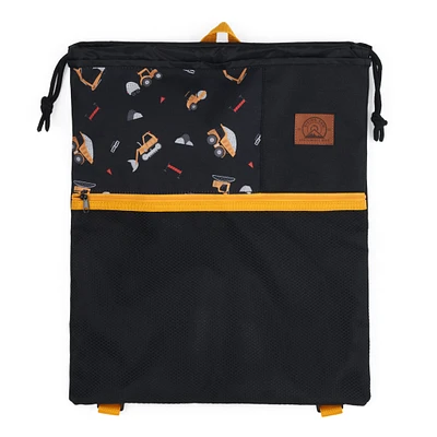 Construction Drawstring Bag