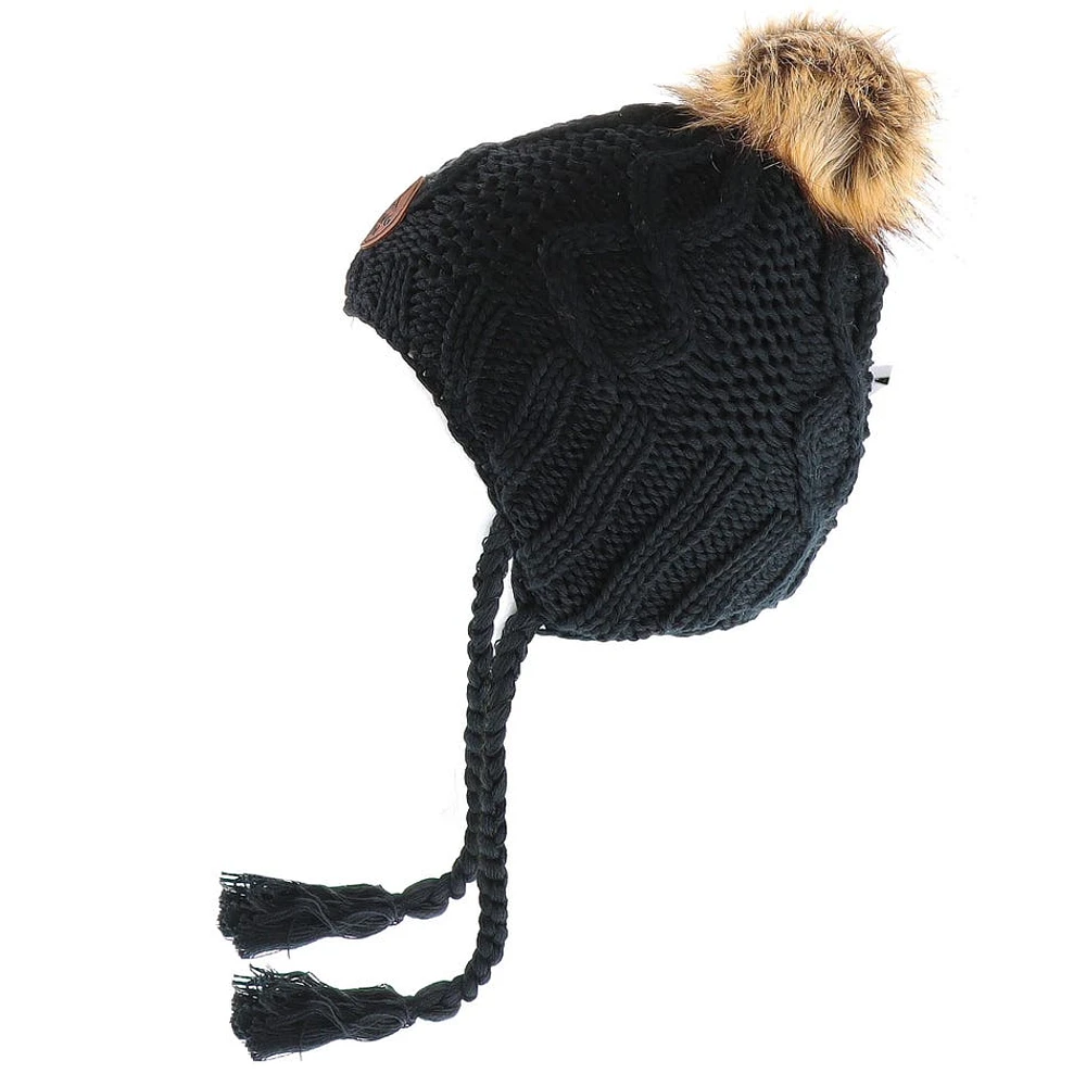 Tuque Tricot Fourrure 12-24mois