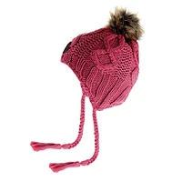 Fur Knit Beanie 12-24m