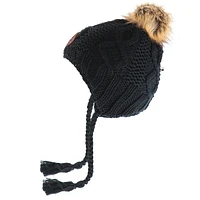 Fur Knit Beanie 2-14y