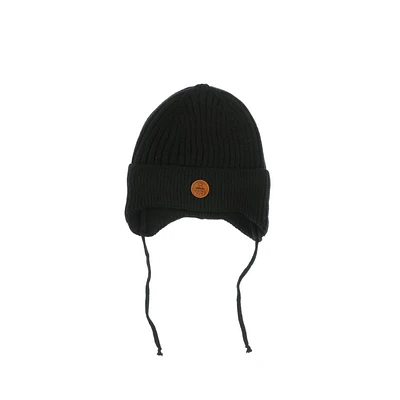 Solid Knit Beanie 2-14y