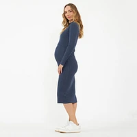 Nella Rib Nursing Dress