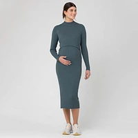 Nella Rib Nursing Knit Dress