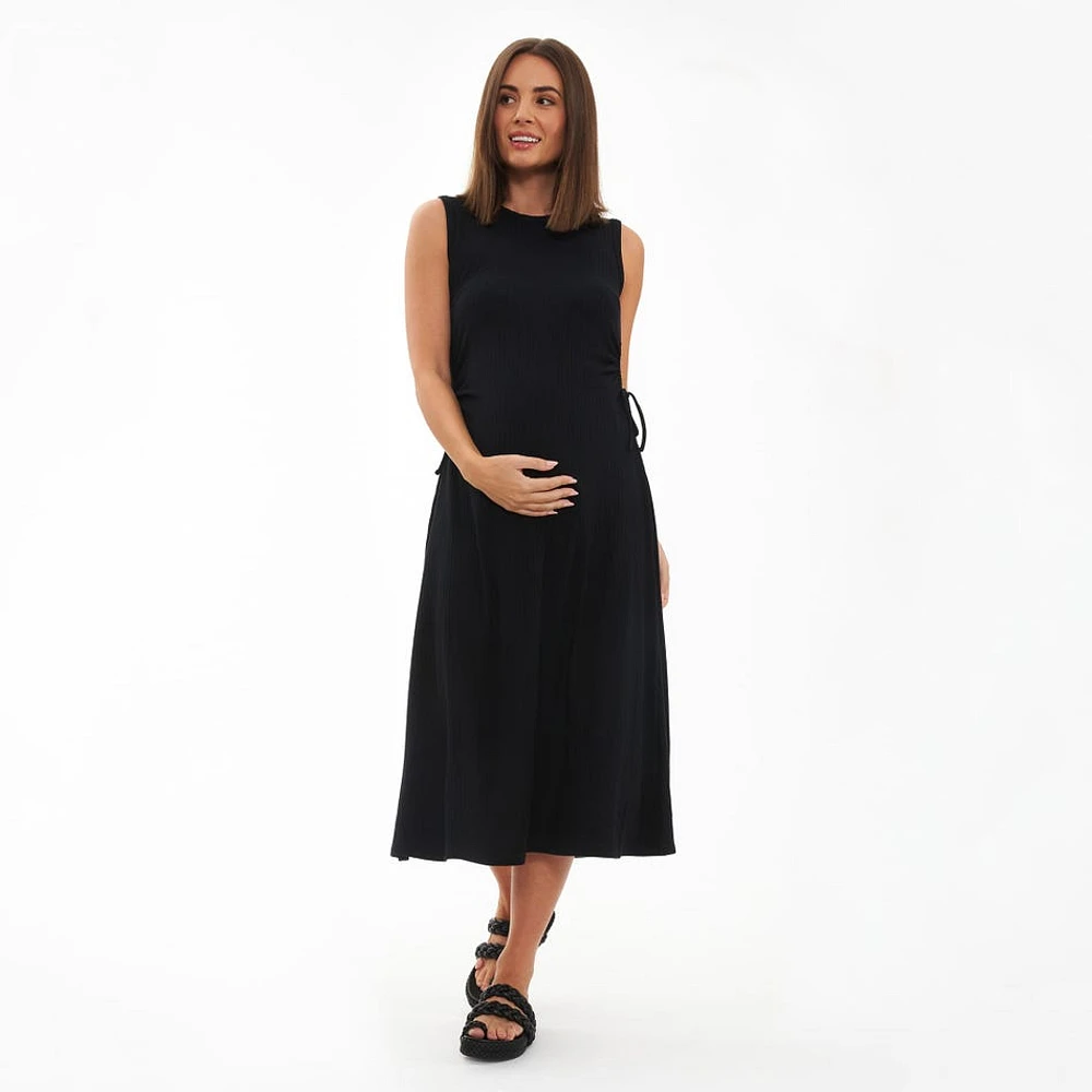 Carol Rib A-Line Dress