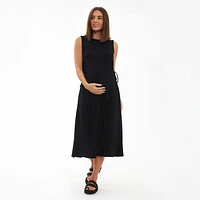 Carol Rib A-Line Dress