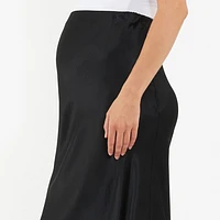 Crystal Satin Skirt