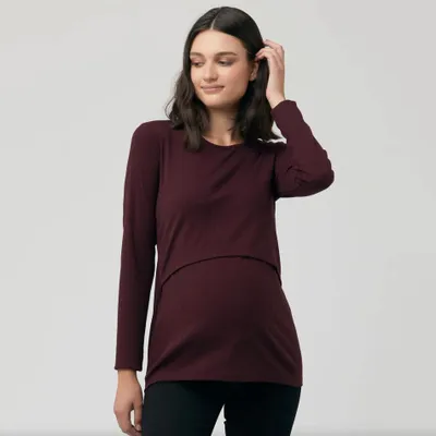 Tessa Rib Nursing Top