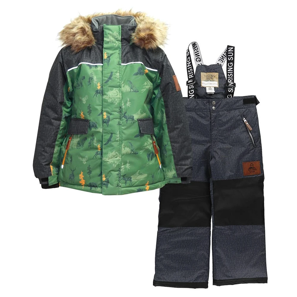 Habit de Neige Animaux Sauvages 4-14ans