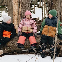 Habit de Neige Imprimé Vallée Glacée 4-14ans