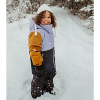 Tulips printed Snowsuit 4-14y