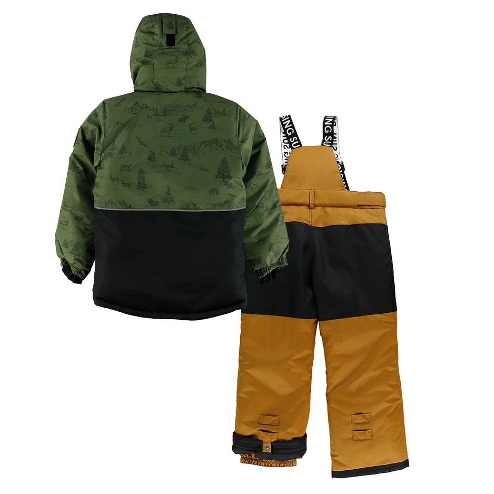 Habit de Neige Imprimé Nature 4-14ans