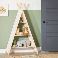 Sweedi Scandinavian Teepee Shelving Unit for Kids