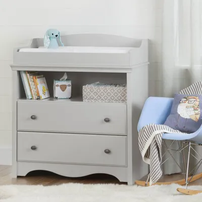 Changing Table Angel - Soft Gray