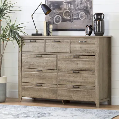 9-Drawer Double Dresser