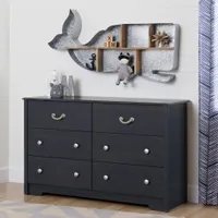 6-Drawer Double Dresser