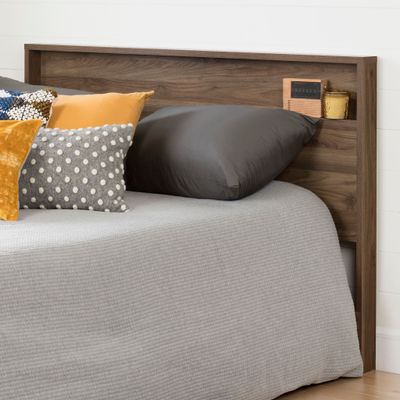 Double / Queen Headboard - Holland Natural Walnut