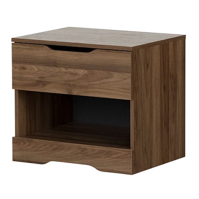 1-Drawer Nightstand - Holland Natural Walnut