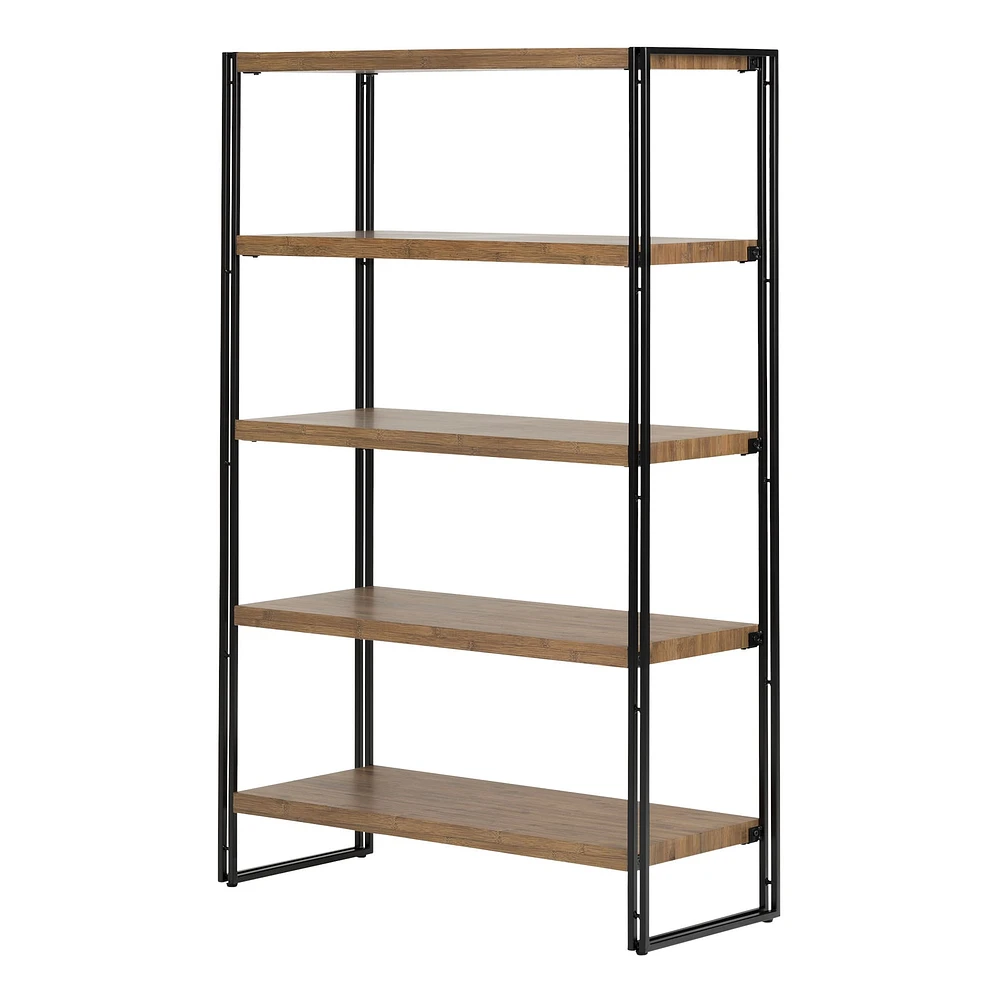 5 Fixed Shelves - Shelving Unit - Gimetri Bamboo