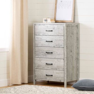 Gravity 5-Drawer Chest - Seaside Pine