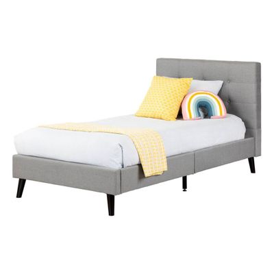 Twin Bed Fusion - Medium Grey