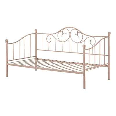 Metal Twin Daybed - Savannah Pink